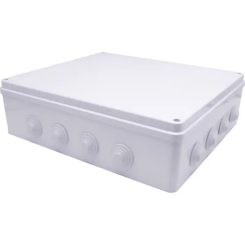 TRU COMPONENTS TC-RA 400x350x120 Installations-Gehäuse ABS - Computergehäuse in Weiß, Modell TC-10239076, bietet optimalen Schutz für Ihre Elektronik mit kompakten Maßen von 350x120x100 mm.