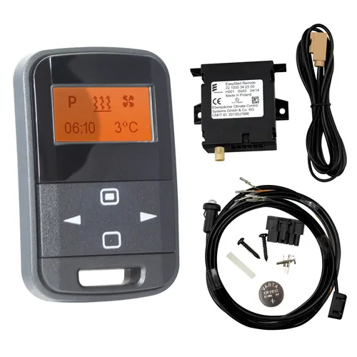 Eberspächer EasyStart Remote+ Komfort-Fernbedienung - Komfortable Fernbedienung für Standheizungen, ermöglicht zeitgesteuertes Heizen und sorgt für wohlige Wärme in Ihrem Fahrzeug.