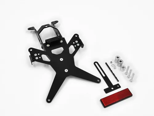 Zieger X-Line Kennzeichenhalter für KTM 690 Duke - Schwarz - Hochwertiger Kennzeichenhalter in Schwarz, speziell für die KTM 690 Duke, sorgt für einen sportlichen Look und optimale Stabilität.