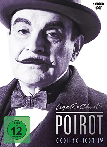 Agatha Christie's Hercule Poirot - Die Collection Vol. 12 - Filme: Erleben Sie die letzten fünf Fälle des Meisterdetektivs Hercule Poirot mit hochwertiger deutscher Synchronfassung und alten Bekannten an seiner Seite!