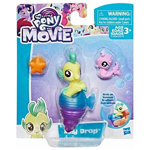 My Little Pony: Der Film – Baby Seepony – Bubble Splash – Spielfigur 3 cm + Accessoire
