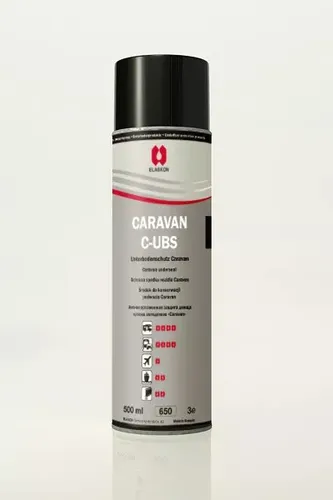 Elaskon Unterbodenschutz 500 ml Spray schwarz UBS CARAVAN C-UBS Unterboden