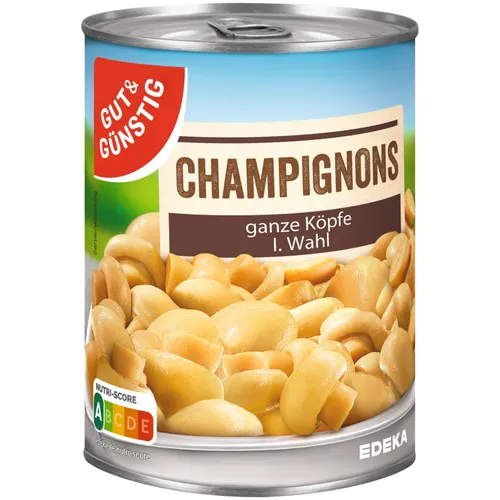 Gut & Günstig Champignons 1. Wahl ganze Köpfe 425ml