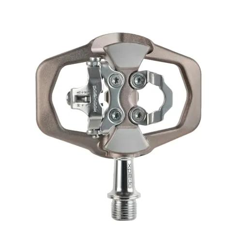 XPEDO Pedal Traverse Duo - MTB/Freeride City - Fahrradpedale mit dualem Design: Posi-Lock-Einrastsystem und griffige Plattform für alle Schuharten, ideal für Stadt und Trail.