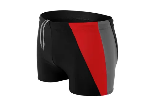 Aquarti Badehose Aquarti Herren Badehose Kurz mit Seitlichem Streifen