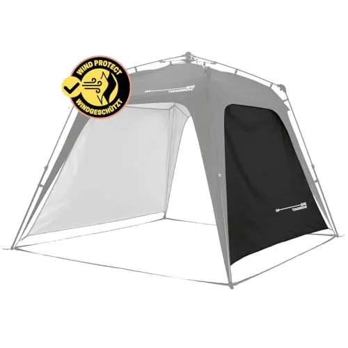 Lumaland Outdoor Seitenteil für Pop Up Pavillon – Wetterfestes Zubehör für Garten & Camping - SEITENTEIL – Ideal für Lumaland Pop Up Pavillons. Schützt vor Wind und Wetter, sorgt für optimale Luftzirkulation. Einfacher Aufbau und passgenaues Design machen es zur perfekten Ergänzung für Ihre Gartenparty oder Campingausflüge.