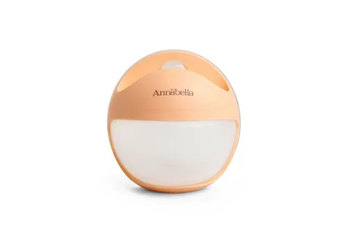 Annabella Handmilchpumpe Tragbare manuelle Brustpumpe Handsfree & Auffangschale für Muttermilch, Fassungsvermögen bis zu 120 ml