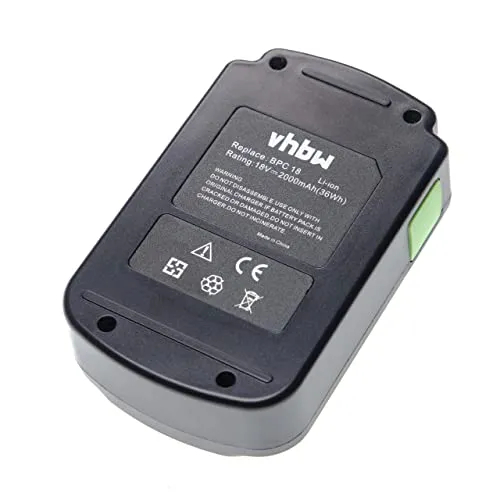 vhbw Akku kompatibel mit Festo Festool DRC 18/4 Li 5.2-Plus, DRC 18/4 Li 5.2-Plus-SCA Werkzeug (2000 mAh, Li-Ion, 18 V)