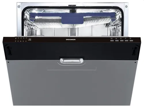 Oranier GSV660 Vollintegrierbarer Einbaugeschirrspüler - Geschirrspüler mit 14 Maßgedecken, 6 Programmen und nur 42 dB Geräuschpegel. Hocheinbaubar für müheloses Ein- und Ausräumen, plus AutoOPEN für einfache Handhabung.