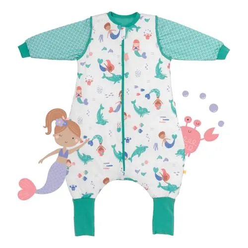 Schlummersack Schlafsack mit Füßen 2.5 Tog für Babys