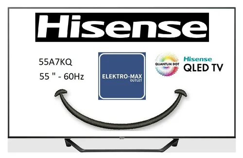 Hisense 55A7KQ in grau von Hisense