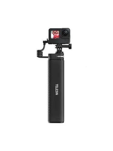 TELESIN Power Grip Selfie Stick mit Powerbank TE-CSS-001