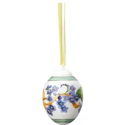 Rosenthal Dekoanhänger in Weiß - (L)4,5 cm