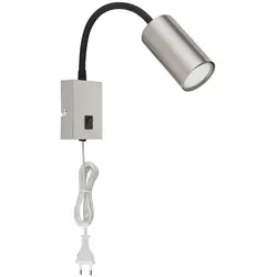 Wandlampe Leselampe GU10 mit Flexo Arm