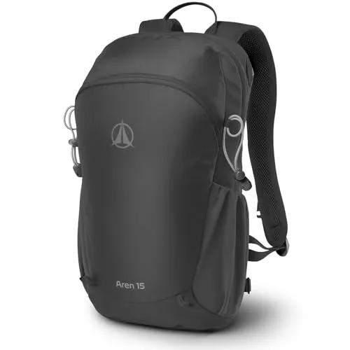 Terra Peak Wanderrucksack Aren 15 - Wasserfester 15L Wanderrucksack für Damen und Herren, ultraleicht und ergonomisch, ideal für Outdoor-Aktivitäten und Tagestouren mit atmungsaktiver Rückenbelüftung und vielen Fächern.
