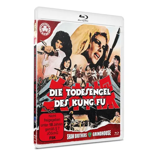 Shaw Brothers - Todesengel des Kung Fu (Deadly Angels) - Blu-ray - Cover A - Spannender Actionfilm der Shaw Brothers, präsentiert in brillanter Blu-ray-Qualität. Ideal für Sammler und Fans asiatischer Kampfkunstfilme.