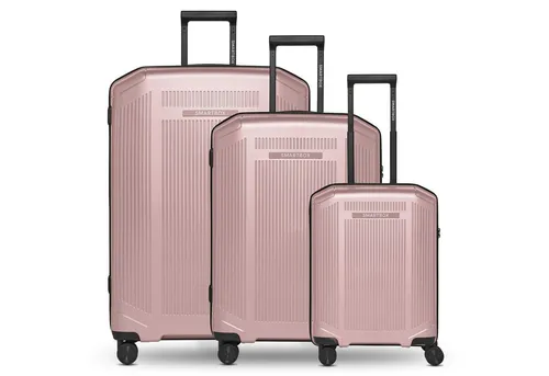 Smartbox Trolleyset Edition 02, 3-teilig mit 4 Rollen - Koffer-Set aus leichtem Polypropylen, ideal für stressfreies Reisen. Mit intelligentem Innenleben, geräuscharmen Rollen und TSA-Schloss für maximale Sicherheit.