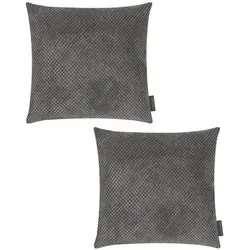 Magma Heimtexx Kissenhülle, Grau, Textil, Quadratisch, 40x40 cm, Wohntextilien, Bezüge, Kissenbezüge