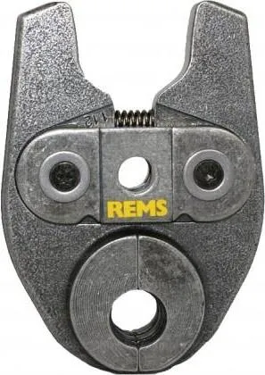 Rems Pressbacke V 28, 570145 - V Kontur, Größe 28, für sichere und versatzfreie Pressverbindungen, Made in Germany