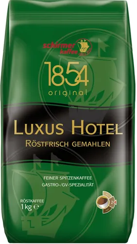 Schirmer Luxus Hotel Kaffee 1000g – Fein und Ausgewogen