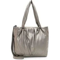 SURI FREY Schultertasche Shopping Bag - Schultertasche im schick genarbten Look, mit geräumigem Hauptfach und abnehmbarem Schulterriemen für optimalen Tragekomfort.