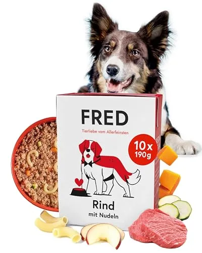 FRED & FELIA FRED Rind mit Nudeln (10er Pack)