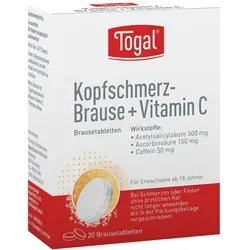 Produktbild Togal Kopfschmerz-Brause+Vitamin C