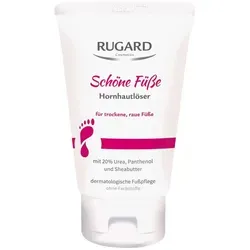 Rugard Schöne Füße Hornhautlöser Creme - Intensive Pflege für Ihre Füße: Rugard Schöne Füße Hornhautlöser Creme mit 20 % Urea spendet Feuchtigkeit und sorgt für glatte, weiche Haut. Ideal zur täglichen Anwendung bei Hornhaut.