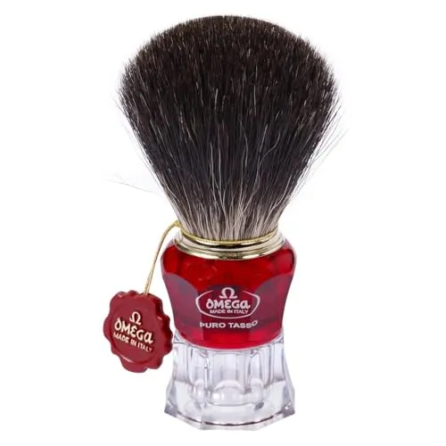 Omega 652 - Pennello da barba in puro tasso