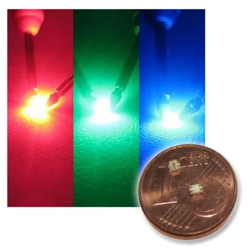 world-trading-net - 10er Set SMD LED 0805 FULLCOLOR RGB 3-Chip