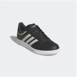 adidas Unisex Hoops 4.0 Schuhe, Carbon Grey Two FTWR White, 45 1/3 EU - Herren-Sneaker mit regulärer Passform, atmungsaktivem Mesh und stylischer Wildleder-Zehenkappe für optimalen Komfort und Sportlichkeit.