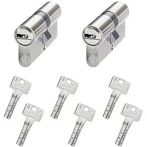 Produktbild Abus Schließzylinder Bravus 2000, mit 6 Schlüsseln, 35/45 mm, gleichschließend, 2 Stück