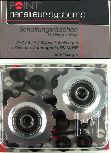 Point Schaltwerkrollen Universal 11 Zähne Leitrolle Führungsrolle