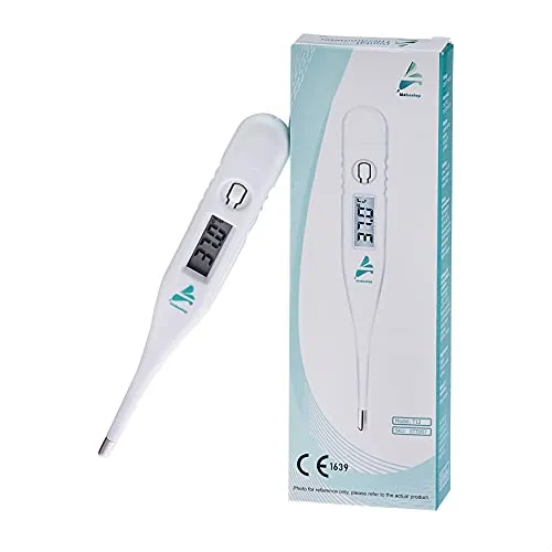 Kinbontop Digitales Fieberthermometer für Erwachsene, Kinder und Kleinkinder