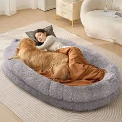 VEVOR Hundebett für Menschen – Riesiges 183 x 122 cm Kuschelbett