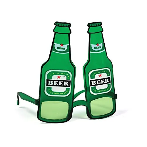 Bristol Novelty BA278 Bierflasche Brille