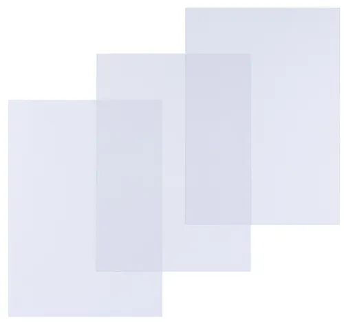 pavo Einbanddeckel DIN A4 PVC transparent 0,18 mm 25 Stück
