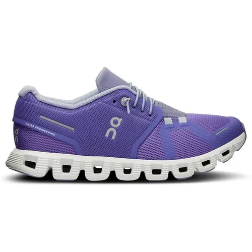 On Cloud 5 Damen Freizeitschuhe - Blau - Größe 6 - Laufschuhe mit innovativer CloudTec-Technologie für maximalen Komfort und Unterstützung, ideal für Freizeit und Sport.