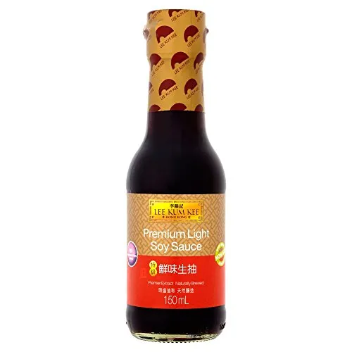 Lee Kum Kee Helle Sojasauce Premium – Würzsauce auf Sojabasis – Tischflasche – 1 x 150 ml