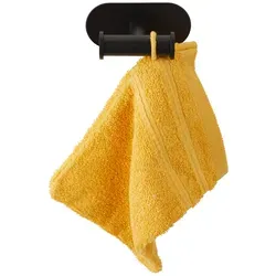 Doppelhaken aus Metall in Schwarz