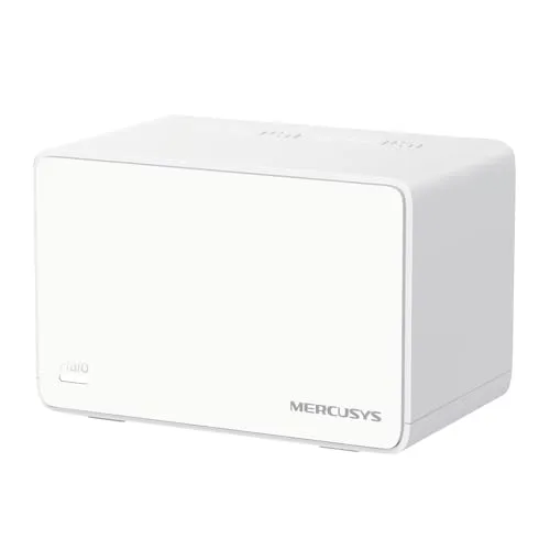 Mercusys Halo H80X Mesh-WLAN-Set (1er-Pack) – Wi-Fi 6 AX3000 Dualband-Router & Repeater