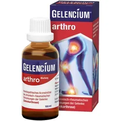 Gelencium Arthro Mischung - Natürliches Kombinations-Arzneimittel gegen Gelenkarthrose, fördert Beweglichkeit und lindert Schmerzen