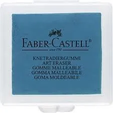 Knetgummi Radierer Faber Castell 1 blau