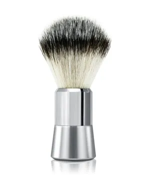 Brooklyn Soap Company Rasierpinsel - Hochwertiger Rasur Pinsel - Rasierpinsel aus Messing und Aluminium mit veganen Synthetikborsten, ideal für dichten Schaum mit Brooklyn Soap Rasierseife.