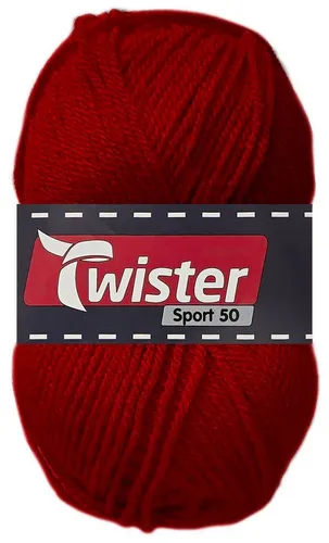 Kurtenbach 50 Gramm Twister Sport 50 aus 100 % Polyacryl Farbauswahl Bastelgarn