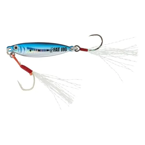 RAGOT Fat Jig - Meeresjig, Länge/Gewicht:5.8cm / 40g, Farben:Blue Sardine