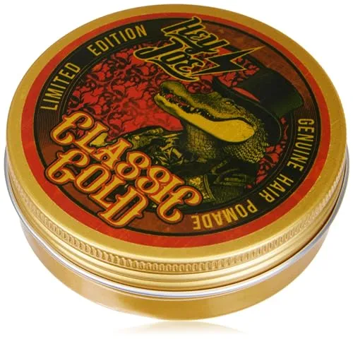 HEY JOE! - Genuine Hair Pomade Classic Gold | Gel para Pelo con Fijación Fuerte - Envase de 100 ml