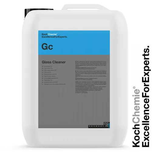 Koch Chemie Glass Cleaner 10L - Streifenfreier Scheibenreiniger - Autopflege & Motorradpflege - Genießen Sie eine streifenfreie Reinigung mit einem angenehmen Duft für klare Sicht und saubere Fenster.