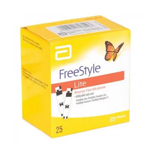 Produktbild Abbott Freestyle Lite 25 Glukose-Teststreifen