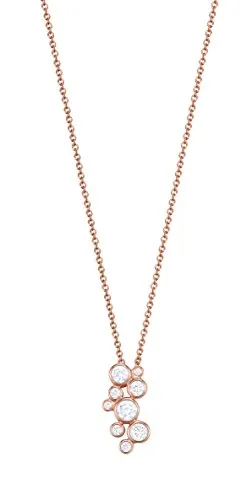 Esprit Kette mit Anhänger ESNL93226C420 in rosegold von Esprit